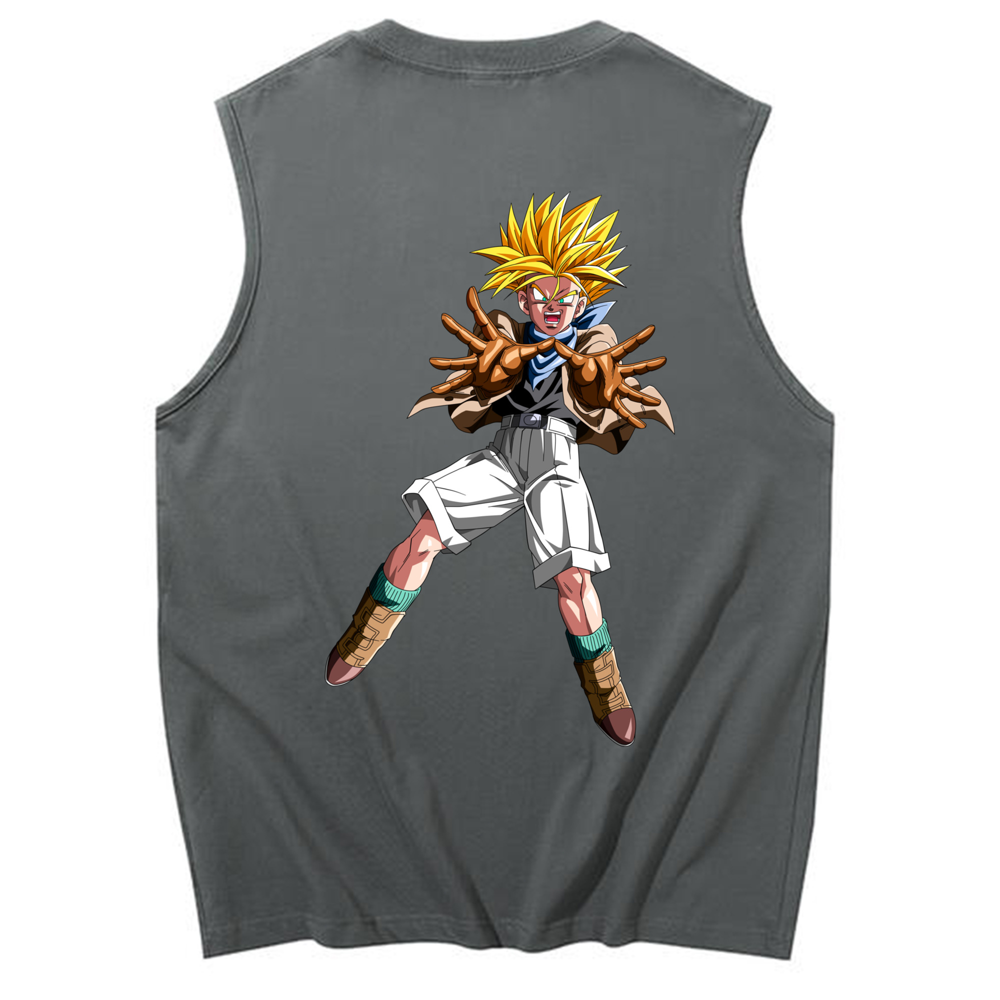 （画像用） ドラゴンボール DRAGON BALL コットン100％タンクトップ（背面プリント）